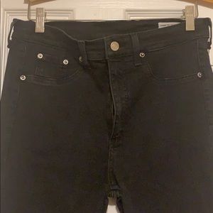 Rag & Bone high rise ankle skinny jeans